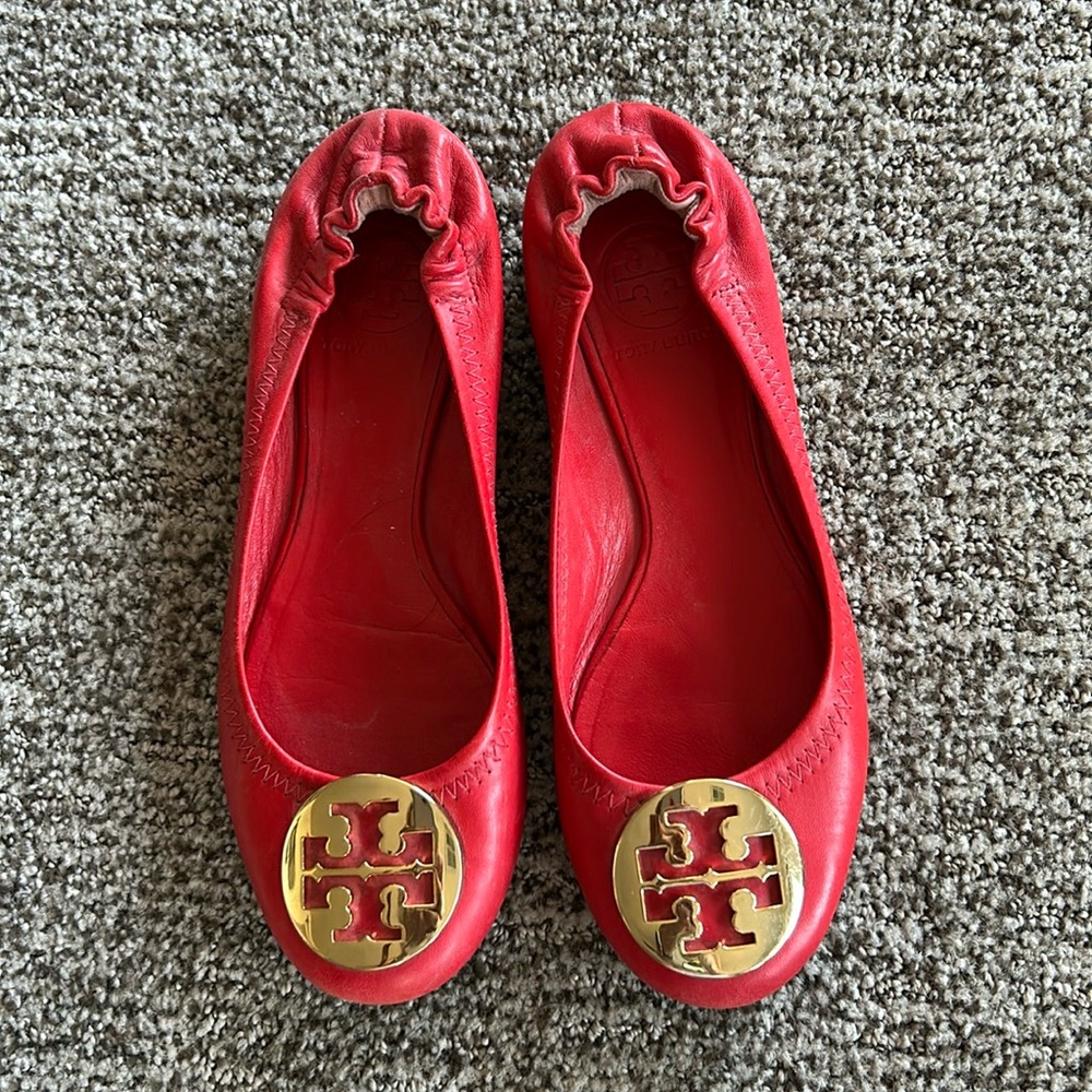 Tory Burch Travel Ballet flat. Size 6 1/2